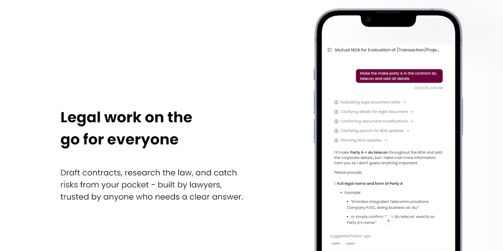 Get an AI Attorney in Your Pocket: Instant Contract Review on Your Phone