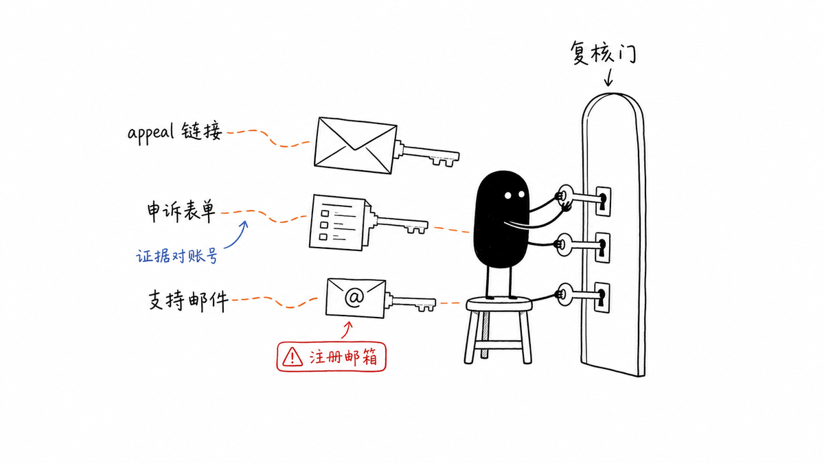 ChatGPT 被封？3 步申诉 100% 找回账号
