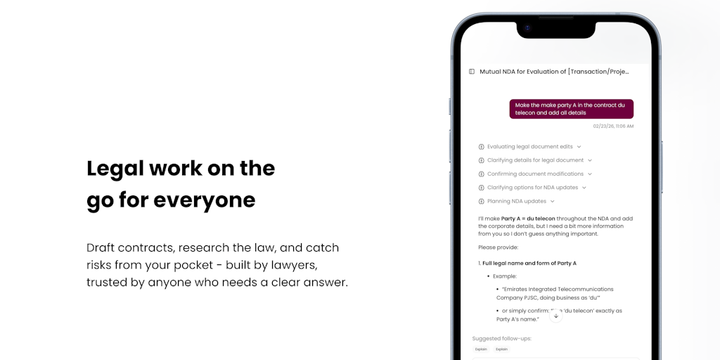 Get an AI Attorney in Your Pocket: Instant Contract Review on Your Phone